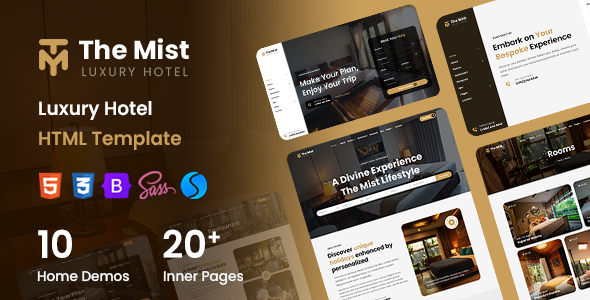 The Mist - Luxury Hotel HTML Template
